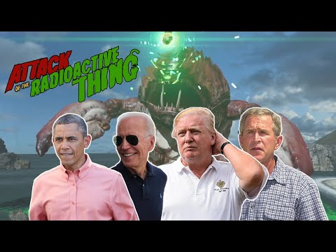Видео: Президенты играют «Атаку радиоактивной штуки»