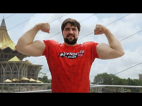 Видео: Виталий Лалетин. Гигант с силой хвата в 172кг