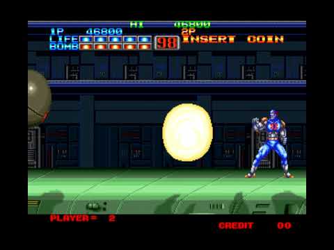 Видео: прохождение Eight Man (ARCADE)