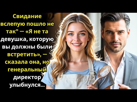 Видео: Слепое свидание провалилось Я не та девушка—сказала она, но CEO улыбнулся…