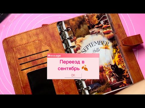 Видео: Наполняем планер на сентябрь 🍂🍁 #ежедневник #планирование #канцелярия 