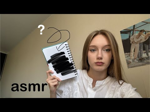 Видео: АСМР РИСУЮ ТЕБЯ и на тебе 😉👩🏼‍🎨/ ASMR I DRAW YOU and on you 🖌️