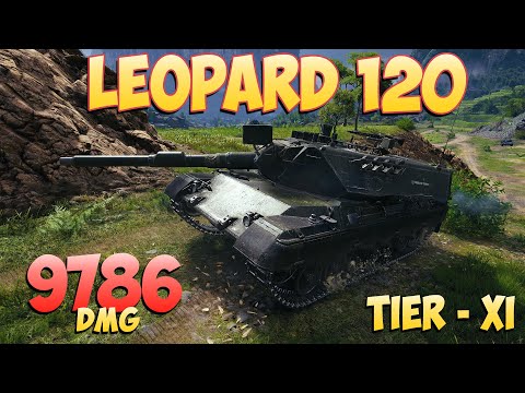 Видео: Leopard 120 • Эволюция хищника! - 5 Фрагов 9.7K Урона • World Of Tanks 2.0