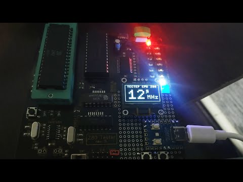 Видео: Тестер Z80 на минималках.