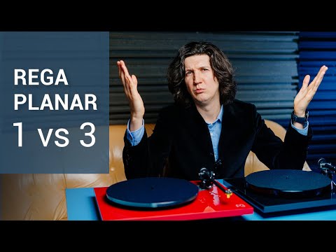 Видео: Обзор, тест REGA Planar 3 и Planar 1 Plus! Сравнение винила, стоит ли переплачивать?!