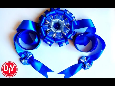 Видео: Бант на выписку из роддома/DIY/Мастер класс