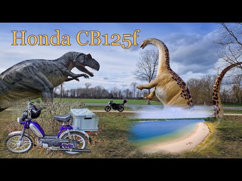 Видео: Honda CB125F. На Рыбалку. 2/2