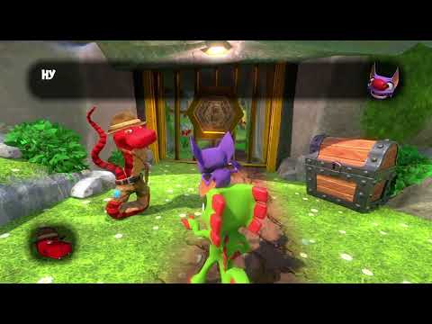 Видео: Yooka-Laylee (2017) - Полное прохождение [Часть 1] (PC)