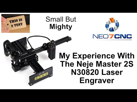 Видео: Мой опыт работы с лазерным гравером Neje Master 2S N30820
