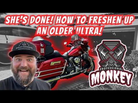 Видео: От устаревшего к великолепному: проект возрождения обновления Harley Ultra Classic!