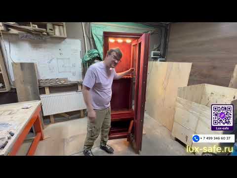 Видео: Оружейный сейф с броне стеклом "Барон"