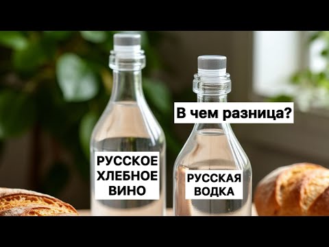 Видео: Чем отличается водка от традиционного русского хлебного вина?