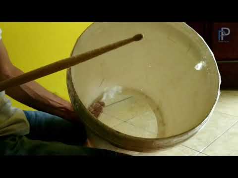 Видео: Как сделать ведро для барабана для тома | том том барабан из бывшего в употреблении ведра