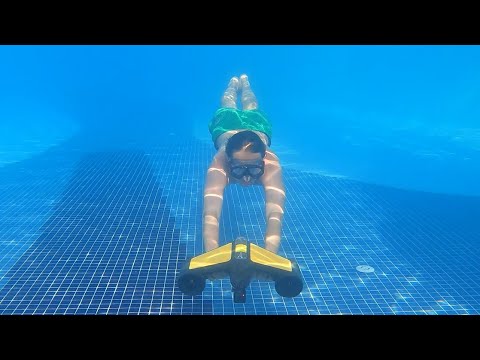 Видео: Подводный электро скутер Geneinno - плаваем, тестируем, кайфуем...)