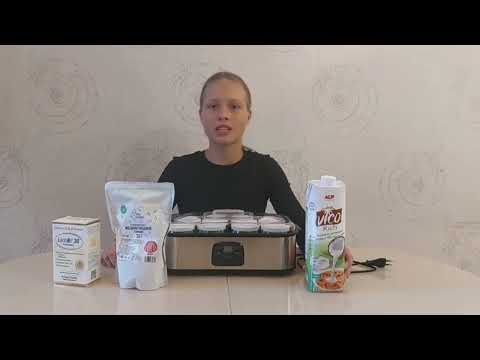 Видео: Обзор на йогрутницу Kitfort KT- 2089 и приготовление вкусного кокосового йогурта🥥🥛#kitfort#китфорт