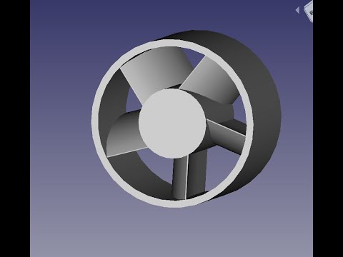 Видео: FreeCad Узел водомёта