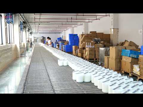Видео: Внутри китайской фабрики: массовое производство ароматических свечей