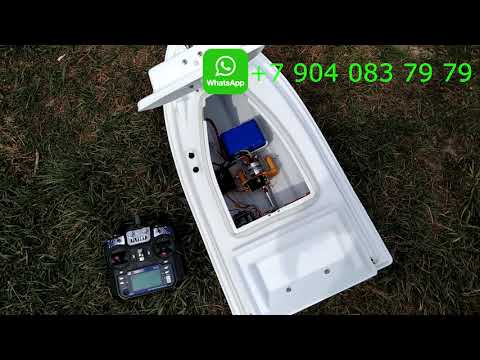 Видео: Прикормочный УЛУЧШЕНЫЙ КОРАБЛИК ХАСКИ НА ВОДЕ В СИЛЬНЫЙ ВЕТЕР.