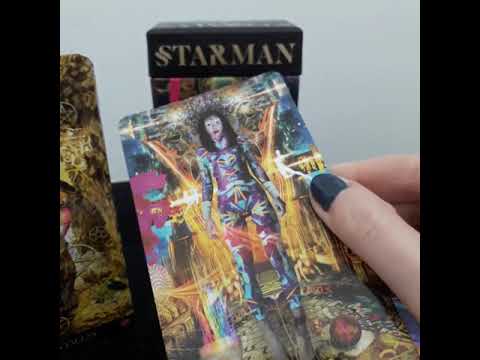 Видео: Starman Tarot Обзор колоды