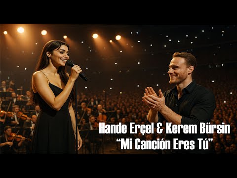 Видео: Сюрпризная песня о любви Ханде Эрчела для Керема Бюрсина "My Song is You"