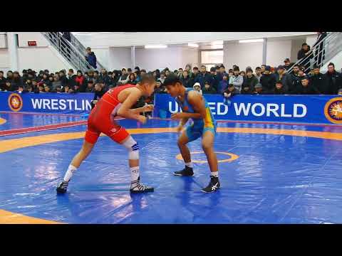 Видео: ГРЕКО-РИМСКАЯ БОРЬБА. Чемпионат Кыргызстана среди кадетов 2024 года. День 1 Мат В