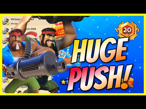 Видео: 19-й ранг и дальше?! (Сезон 80, большой рывок) // Боевые корабли Boom Beach