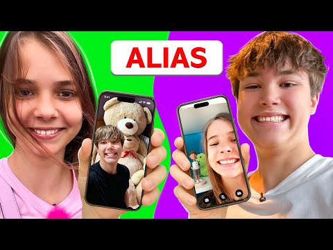 Видео: Алиас игра в рельной жизни в доме Макса и Кати