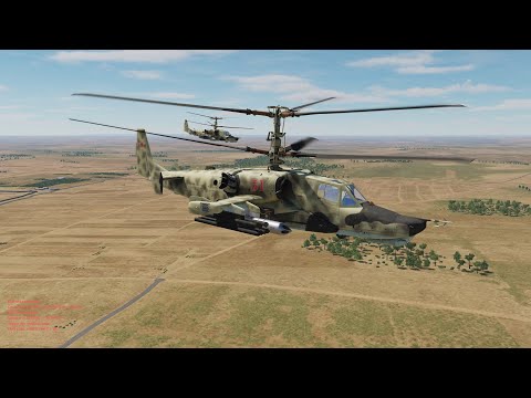 Видео: DCS WORLD КА50 зачистка долины на границе с Турцией