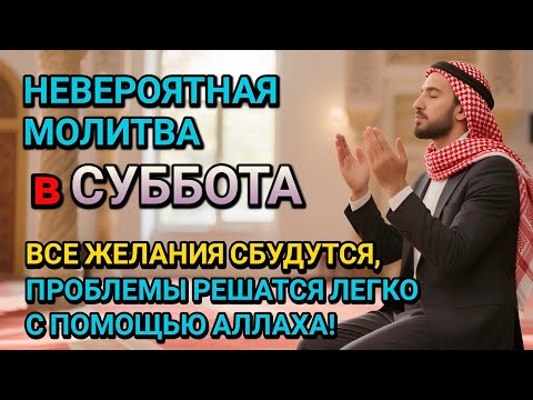 Видео: НЕВЕРОЯТНАЯ МОЛИТВА в СУББОТА в ЖУМАДА АЛЬ УЛА! ВСЕ ЖЕЛАНИЯ СБУДУТСЯ И ПРОБЛЕМЫ ИСЧЕЗНУТ!!