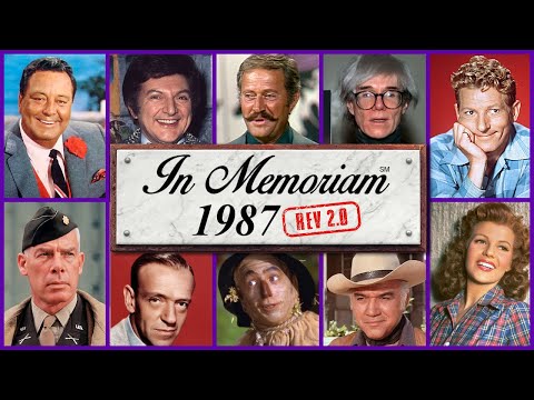 Видео: В память о 1987: Знаменитые лица, которых мы потеряли в 1987 году
