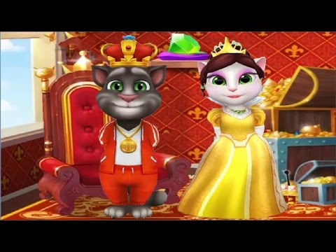 Видео: МОЙ ГОВОРЯЩИЙ ТОМ И ГОВОРЯЩАЯ АНДЖЕЛА Королевский ремонт