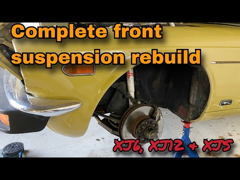 Видео: Как перебрать переднюю подвеску на Jaguar XJ6, XJ12 или XJS
