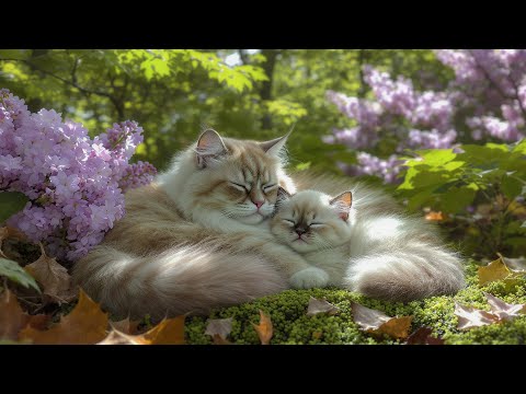 Видео: 🎶 (Без рекламы) Успокаивающие звуки для кошек 🐾 | Успокаивающая музыка, которая поможет вашей кош...