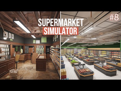 Видео: Прохождение SUPERMARKET SIMULATOR #8 - Работник-тунеядец