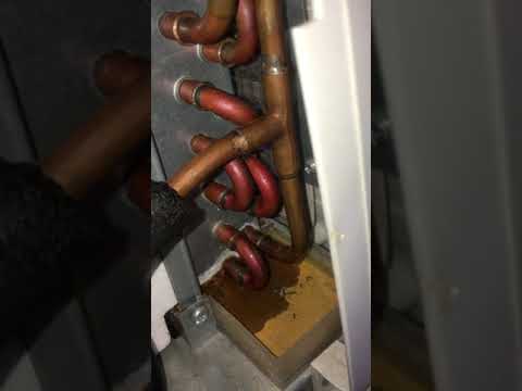 Видео: Работа кондиционера на пропане .