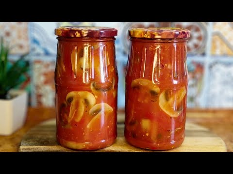 Видео: Мисливський САЛАТ З ГРИБАМИ на зиму! 🍄🍅