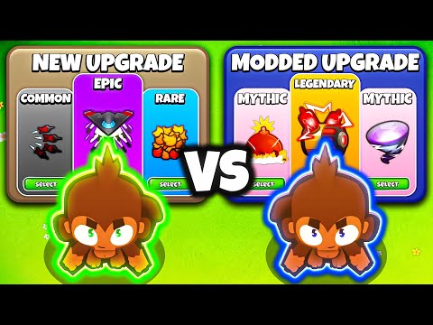 Видео: НОВЫЙ против МОДИРОВАННОГО Улучшение Обезьяны! (BTD 6)