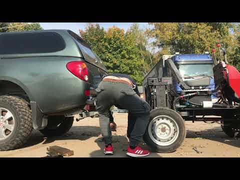 Видео: Самоходный буксируемый экскаватор Landformer 150 ПЛЮС