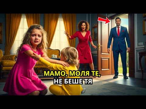 Видео: „Мамо, не удряй сестра ми!“ — тогава милионерът им баща се появи от нищото.