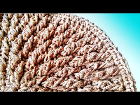 Видео: ВЯЖЕМ КОВЕР - ПОРЯДОВО !!!