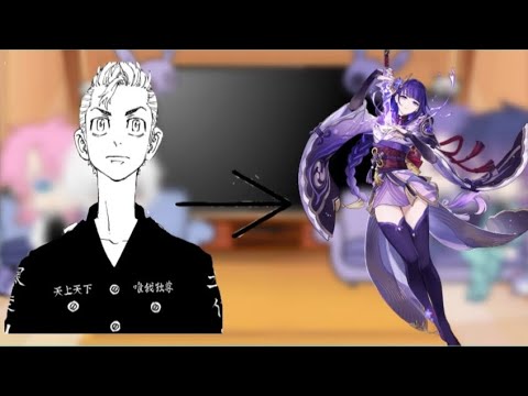 Видео: Реакция Бонтена на Такемичи это Райден Эи. Bonten react to Takemichi as Raiden Ei. ЧИТ. ОП.