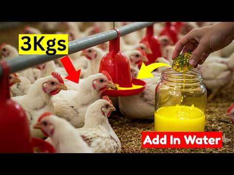 Видео: Не пробуйте ЭТО на бройлерах... иначе они РАЗОРВУТСЯ! Куркума + Алоэ вера