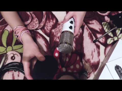 Видео: АСМР ASMR распаковка микрофона, шепот, постукивания