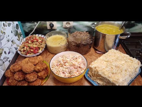 Видео: Наготовила !!! Меню на 2 - 3 дня !!! / Delicious menu for 2-3 days!!!