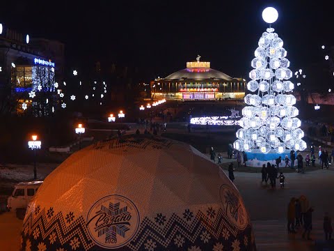 Видео: Новогодняя ёлка в Рязани не зажглась!