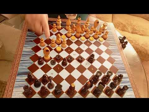 Видео: Урок № 319, часть 5. "Конвергенция" - вариант 2 с тремя Конями.