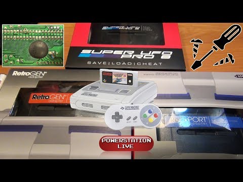 Видео: SNES адаптеры (SD, NES, SEGA), разбор