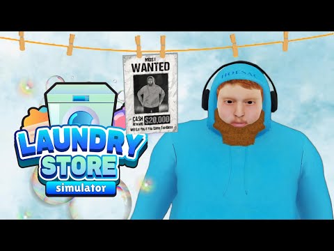 Видео: Огромный гамбургер | laundry store simulator # 35