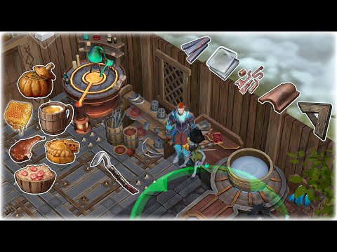 Видео: 🏡 РАСШИРЕНИЕ ПОМЕСТЬЯ - СНОВА ВКАЧАЛ ДАЧУ НА ФУЛЛ! Frostborn Coop Survival