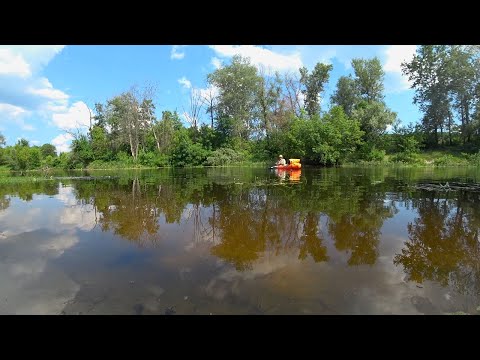 Видео: Когда слова не нужны (ч. 1). Один по р. Ворскла. Ловля голавля.